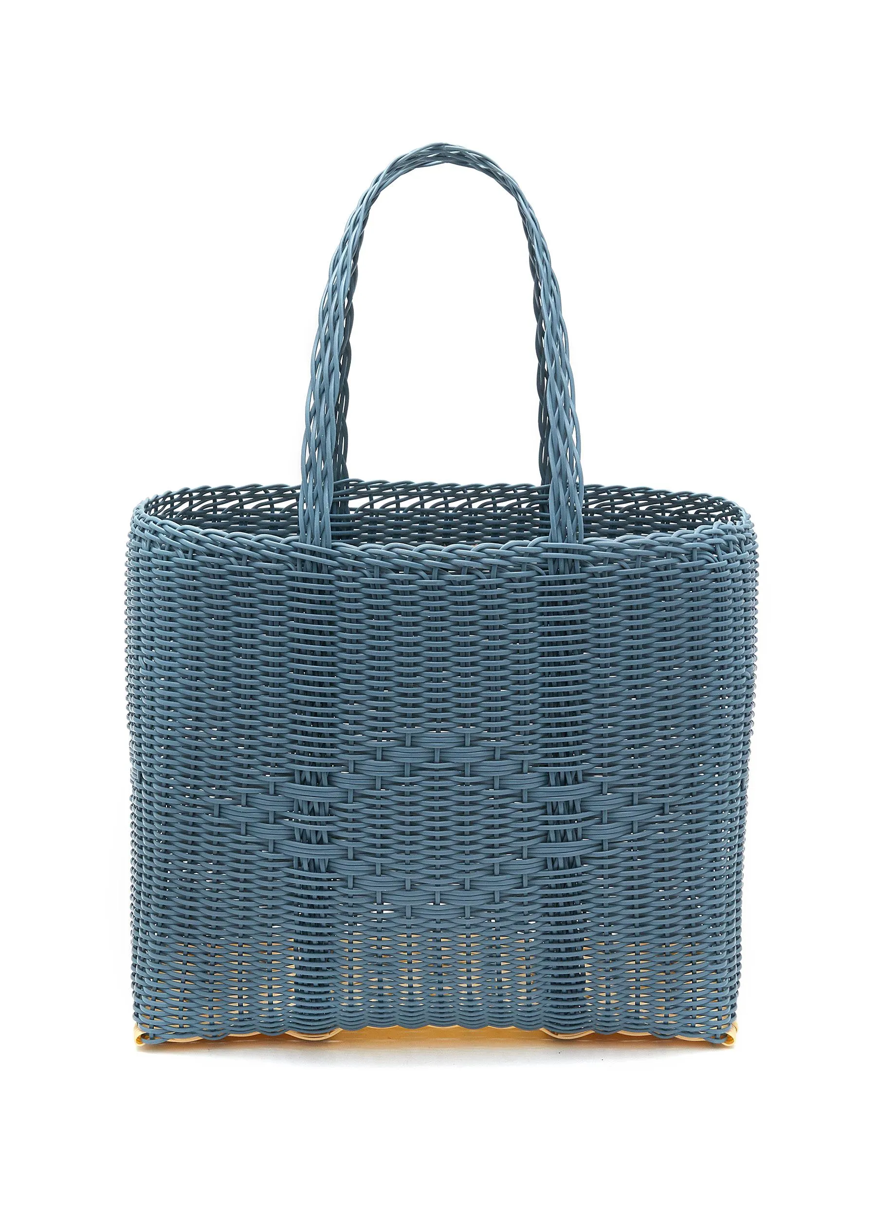 -----------PALOROSA ---- ------------ ----Small Basket Woven Bag --