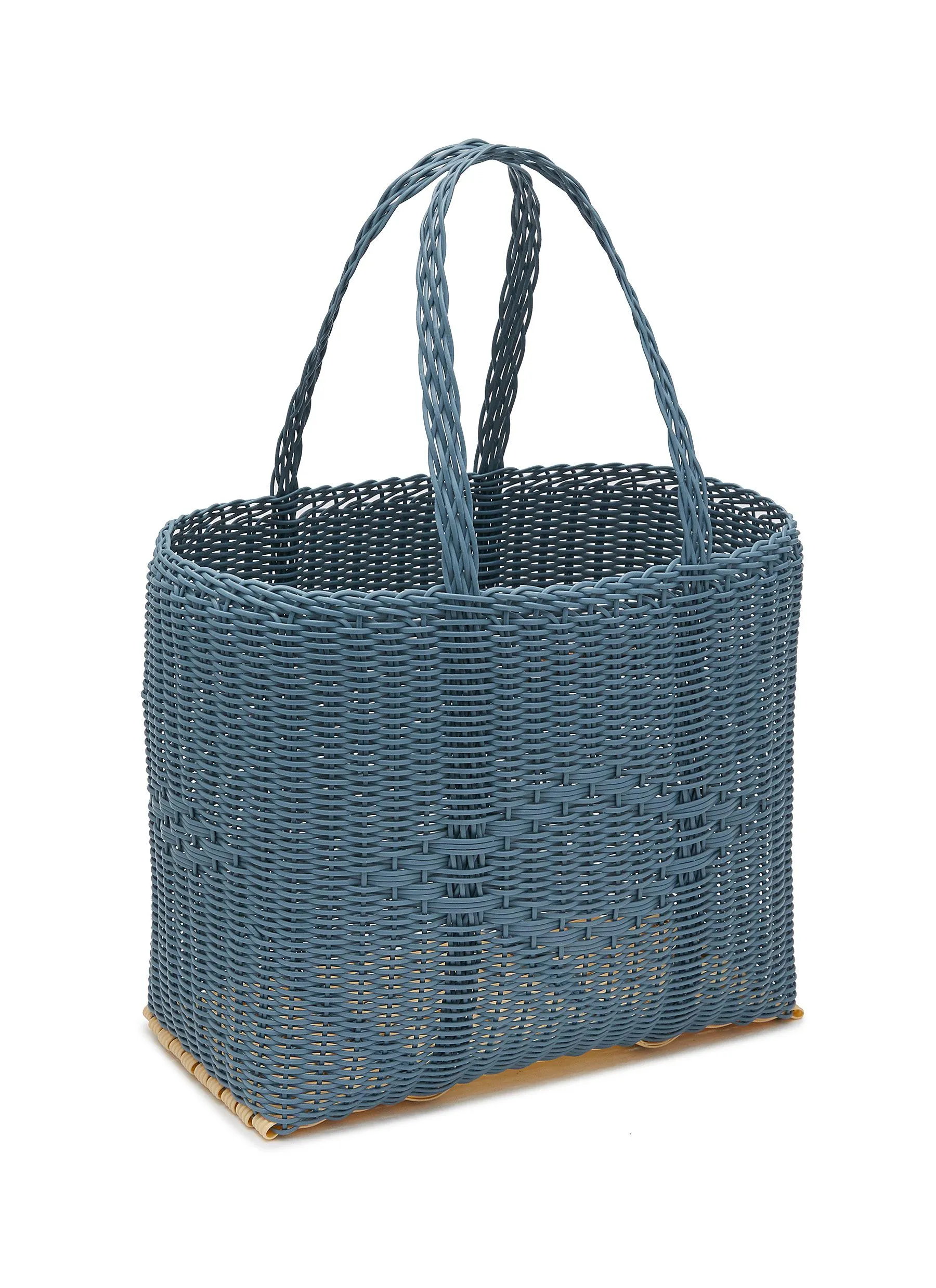 -----------PALOROSA ---- ------------ ----Small Basket Woven Bag --