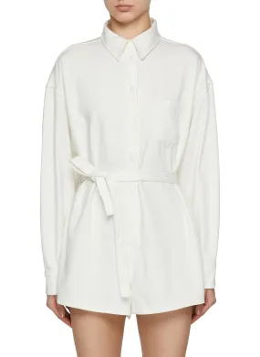 -----------THE FRANKIE SHOP ---- ------------ ----Wren Denim Romper --