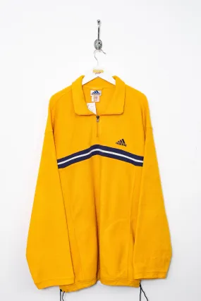 00s Adidas 1/4 Zip Fleece (XL)