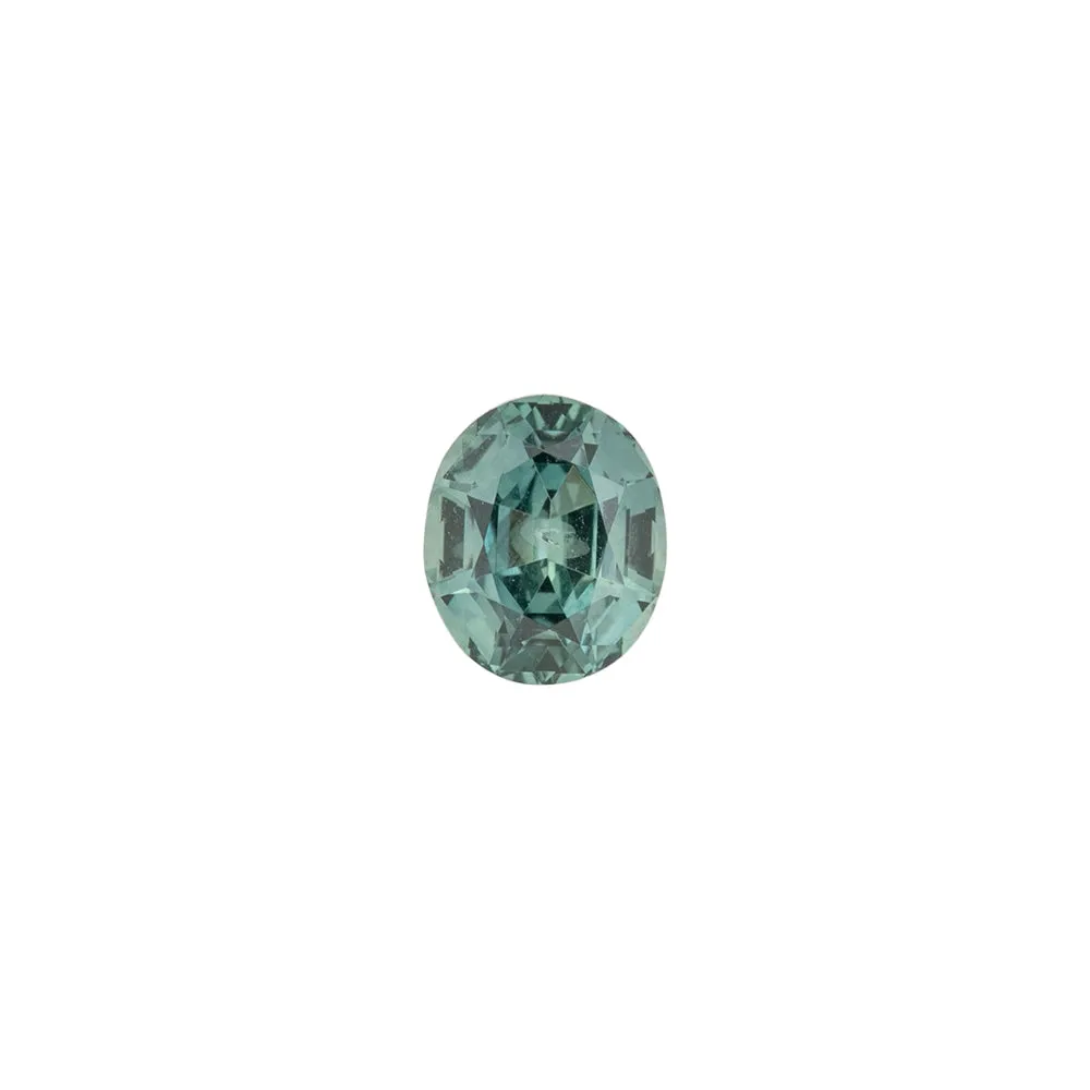 1.25ct Oval Cut Blue Green Montana Sapphire SO451