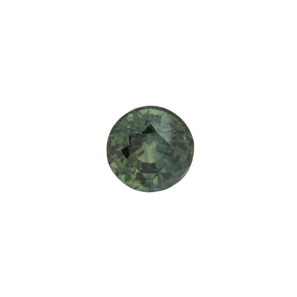 1.88ct Round Cut Green Australian Sapphire SR295