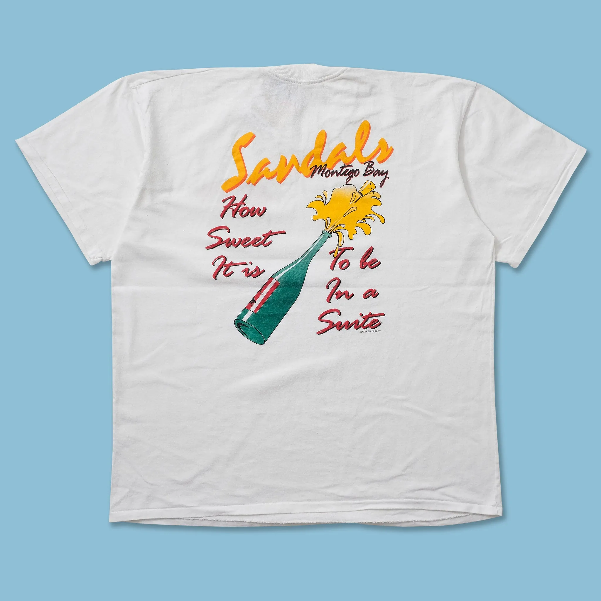 1997 Sandals Montego Bay T-Shirt XLarge