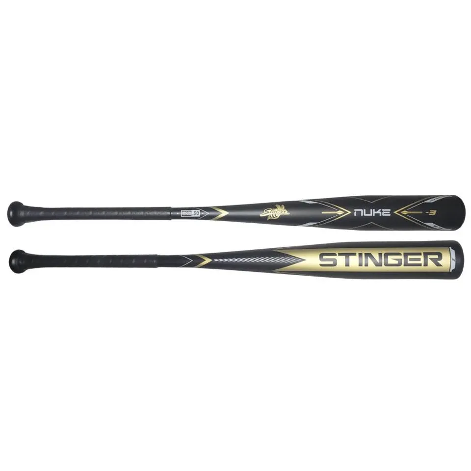 2021 Stinger NUKE (-3) BBCOR Baseball Bat: NUKE (USED)