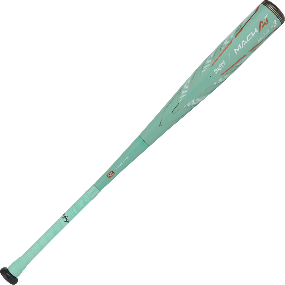 2024 Rawlings Mach AI (-3) BBCOR Baseball Bat: RBB4MC3