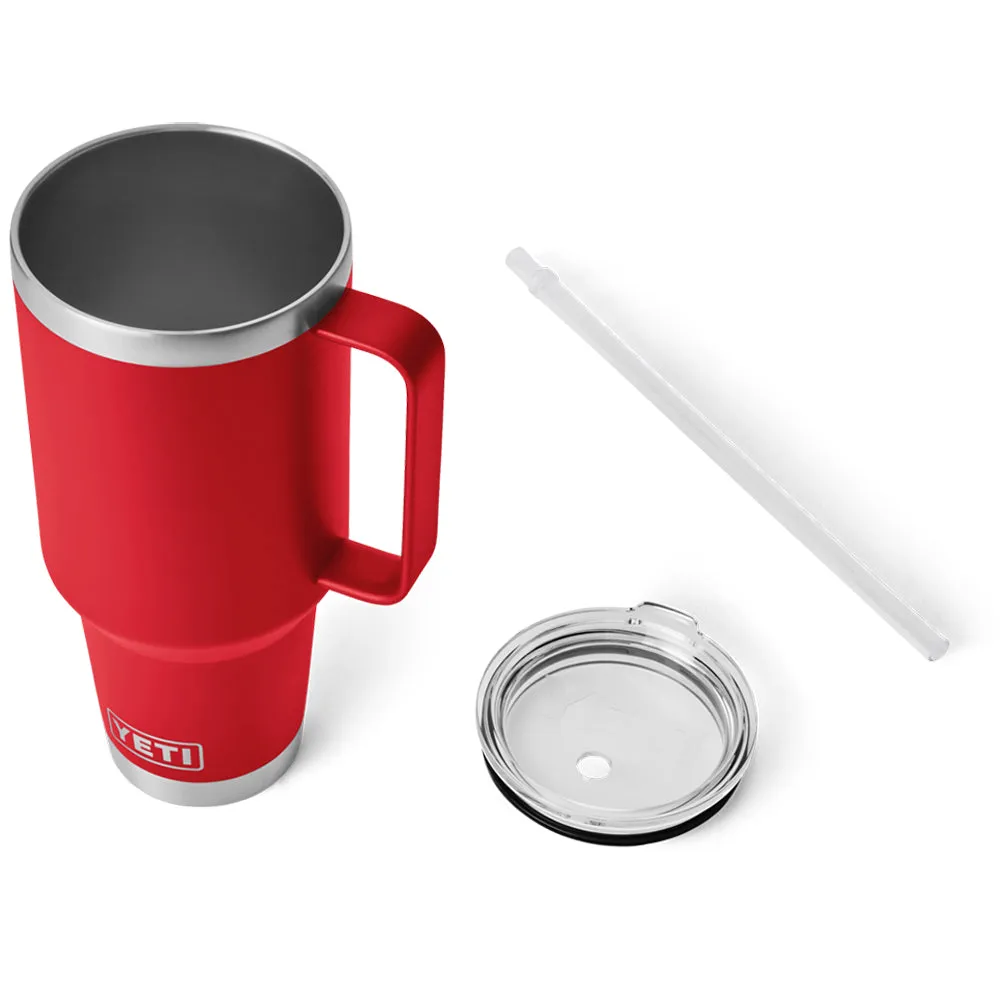 21071502784 TERMO RAMBLER 42oz STRAW MUG RESCUE RED MARCA YETI