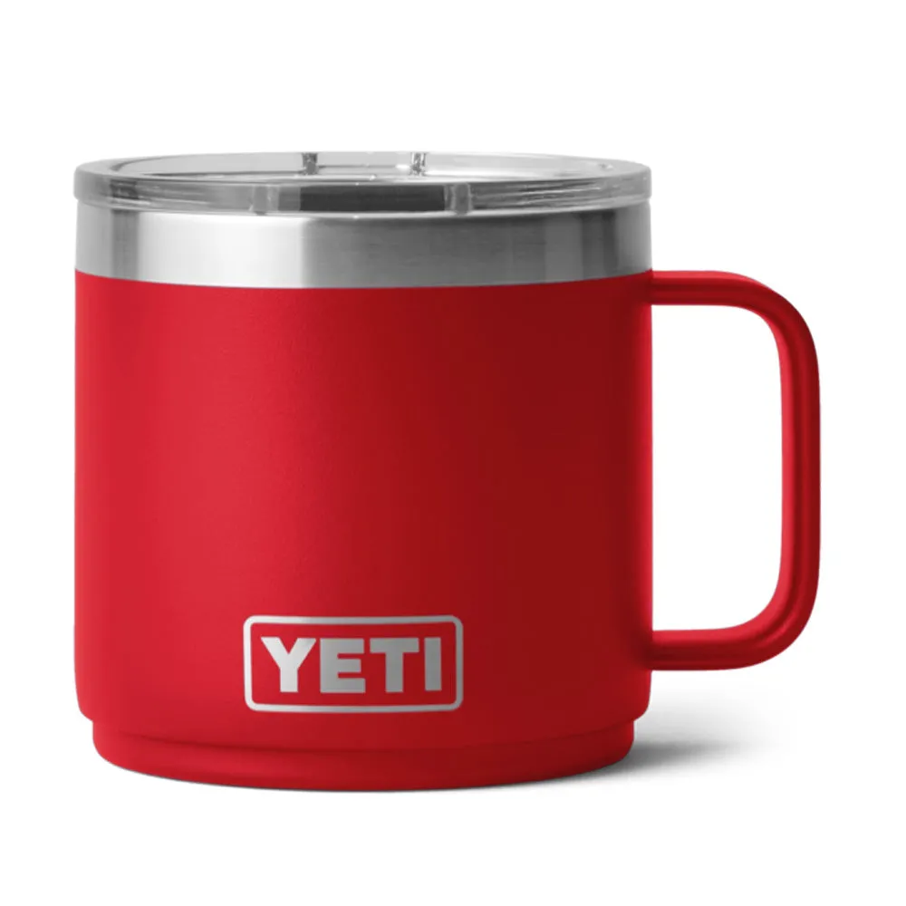 21071502922 TAZA RAMBLER 14oz MUG 2.0 TAPA MAGNETICA RESCUE RED MARCA YETI