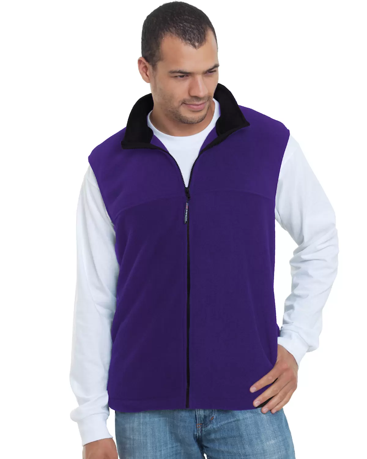 301 1120 Full Zip Fleece Vest SKU: 1120