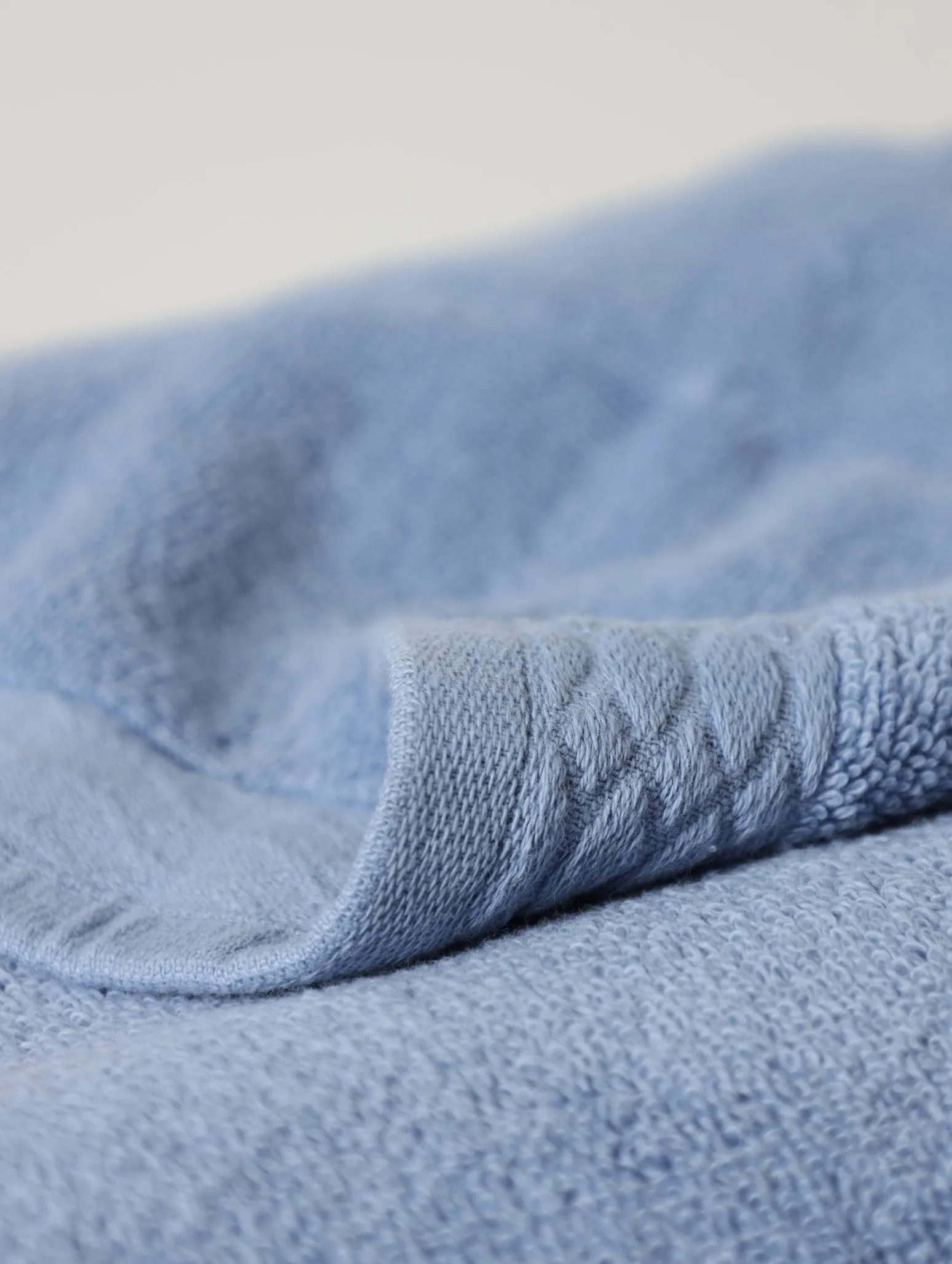 480gsm Micro Cotton Towels - Mid Denim