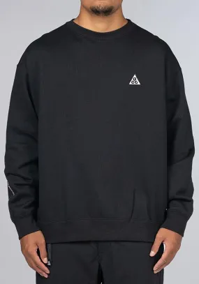 ACG TF Fleece Crew - Black/Summit White