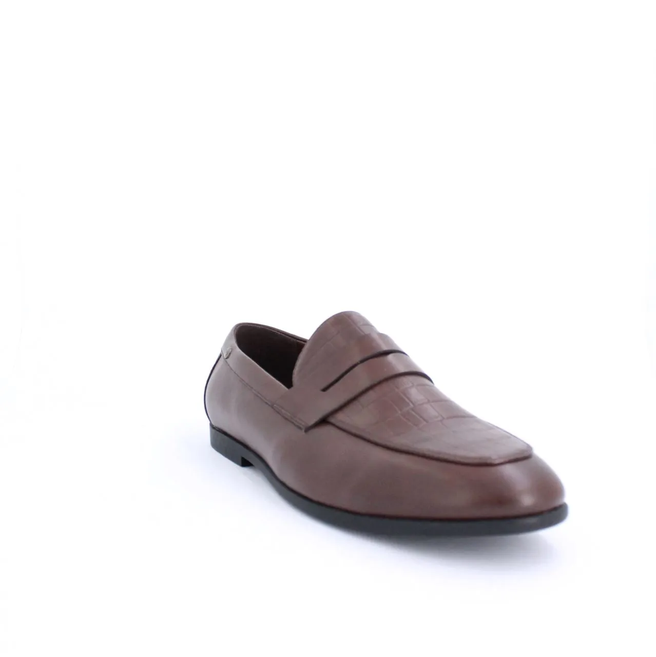 ACRO MENS LOAFERS-BROWN