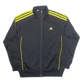 ADIDAS Boys Track Jacket Black 13-14Y