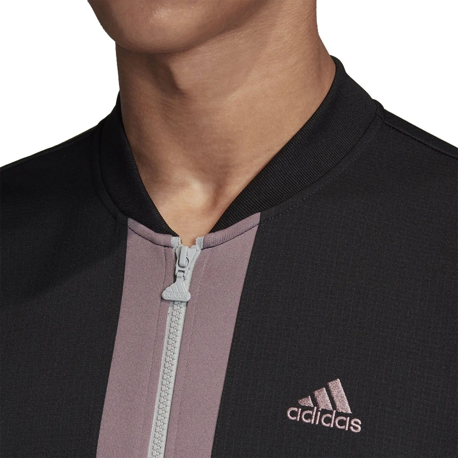 adidas ID Tricoot Track Jacket - Purple/Black