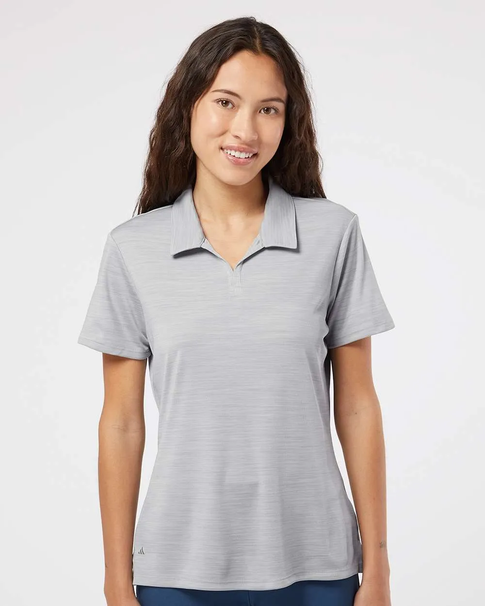 Adidas Ladies Mélange Polo. Sustainable A403