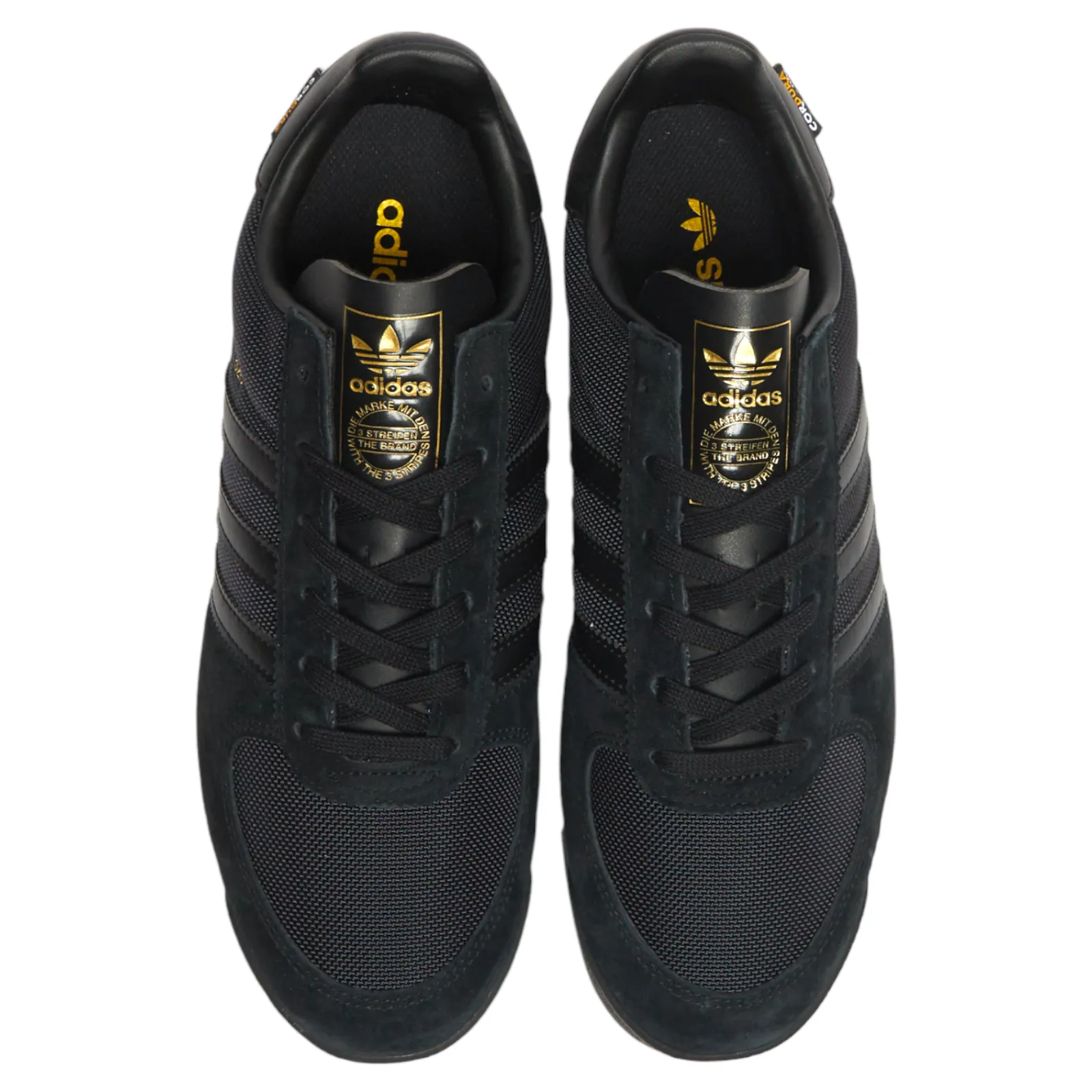 adidas Originals AS 520 Trainers - Black / Gold