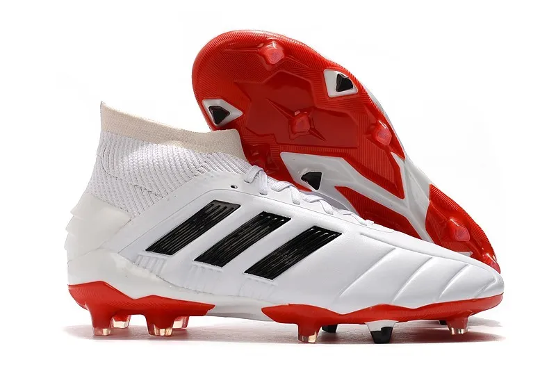Adidas Predator 19.1 FG Mania - White/Black/Red