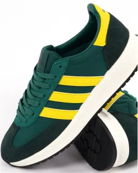 Adidas Run 70s Trainers Green Yellow