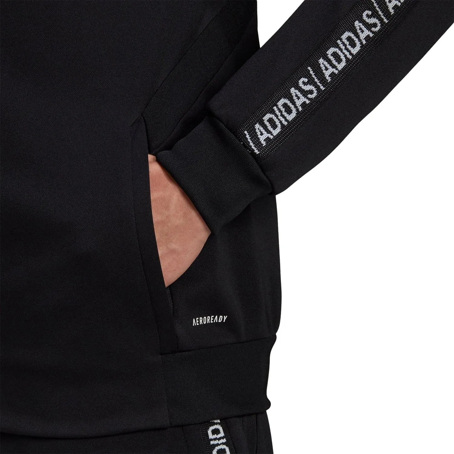 adidas Tiro 19 Tape Track Jacket - Black