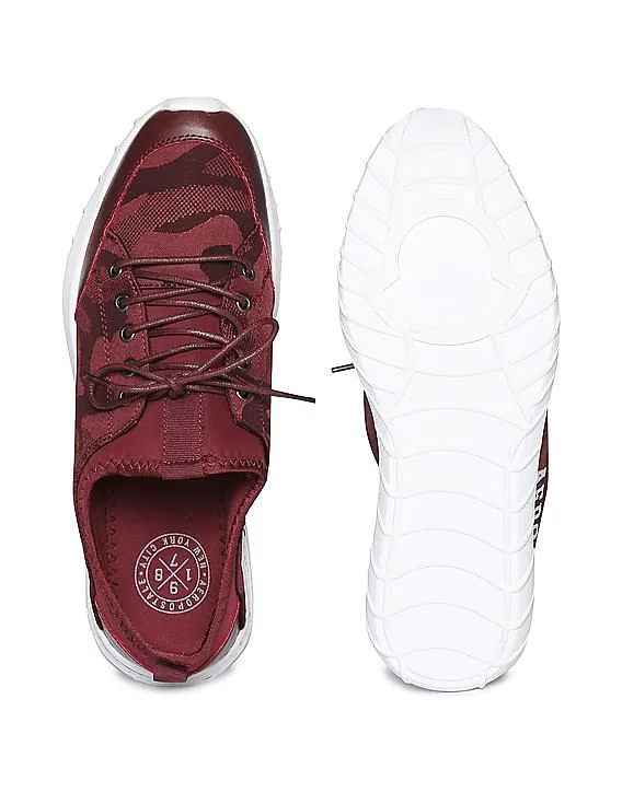 Aeropostale Contrast Sole Camo Pattern Sneakers