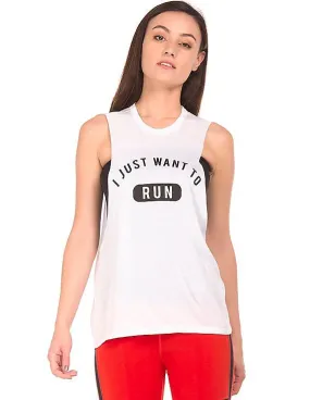 Aeropostale Printed Muscle Tank Top