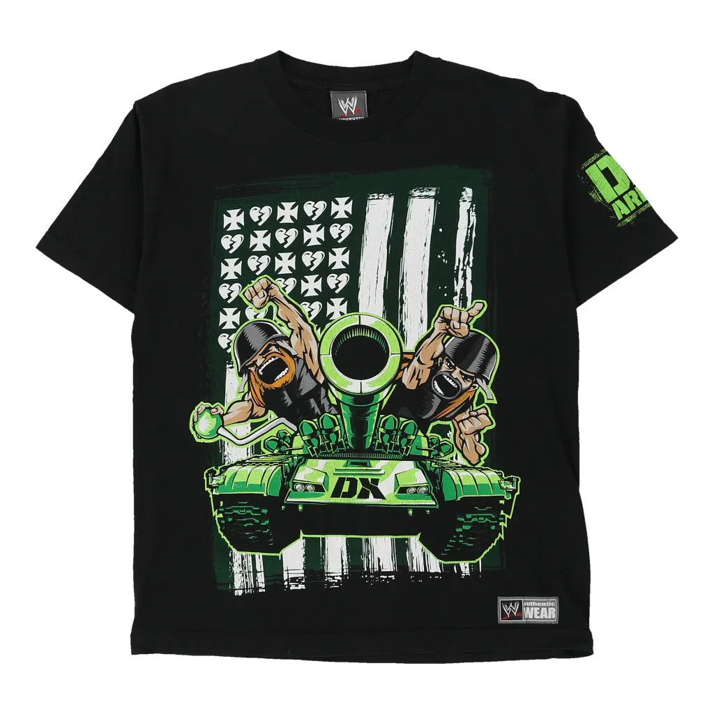 Age 13-14 Wwe Graphic T-Shirt - XL Black Cotton