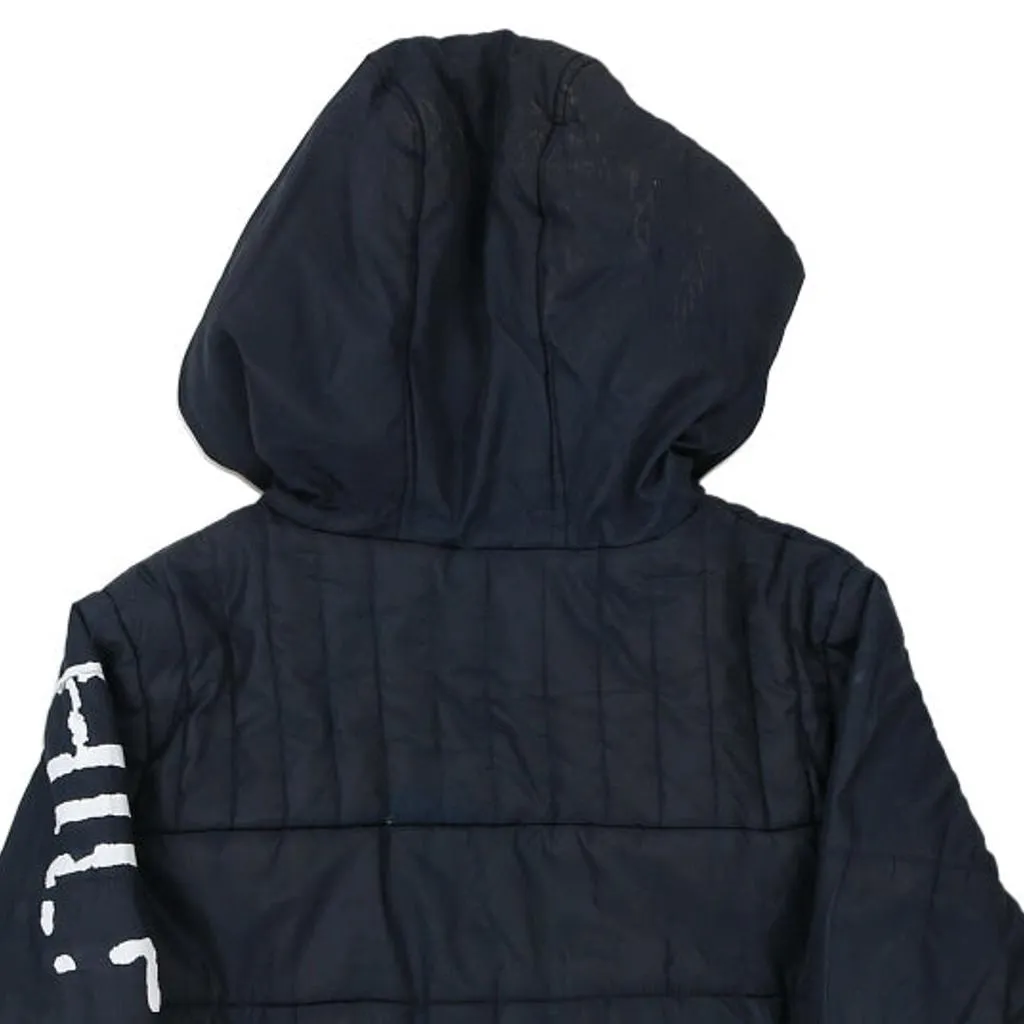 Age 13 Tommy Hilfiger Spellout Puffer - Medium Black Polyester