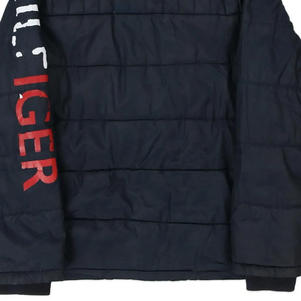 Age 13 Tommy Hilfiger Spellout Puffer - Medium Black Polyester