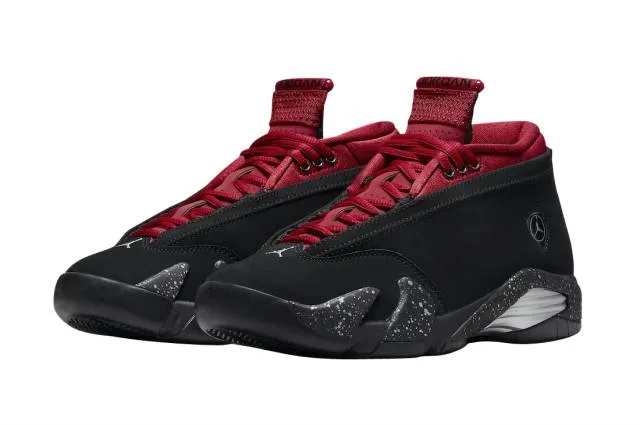 Air jordan 14 low wmns red lipstick