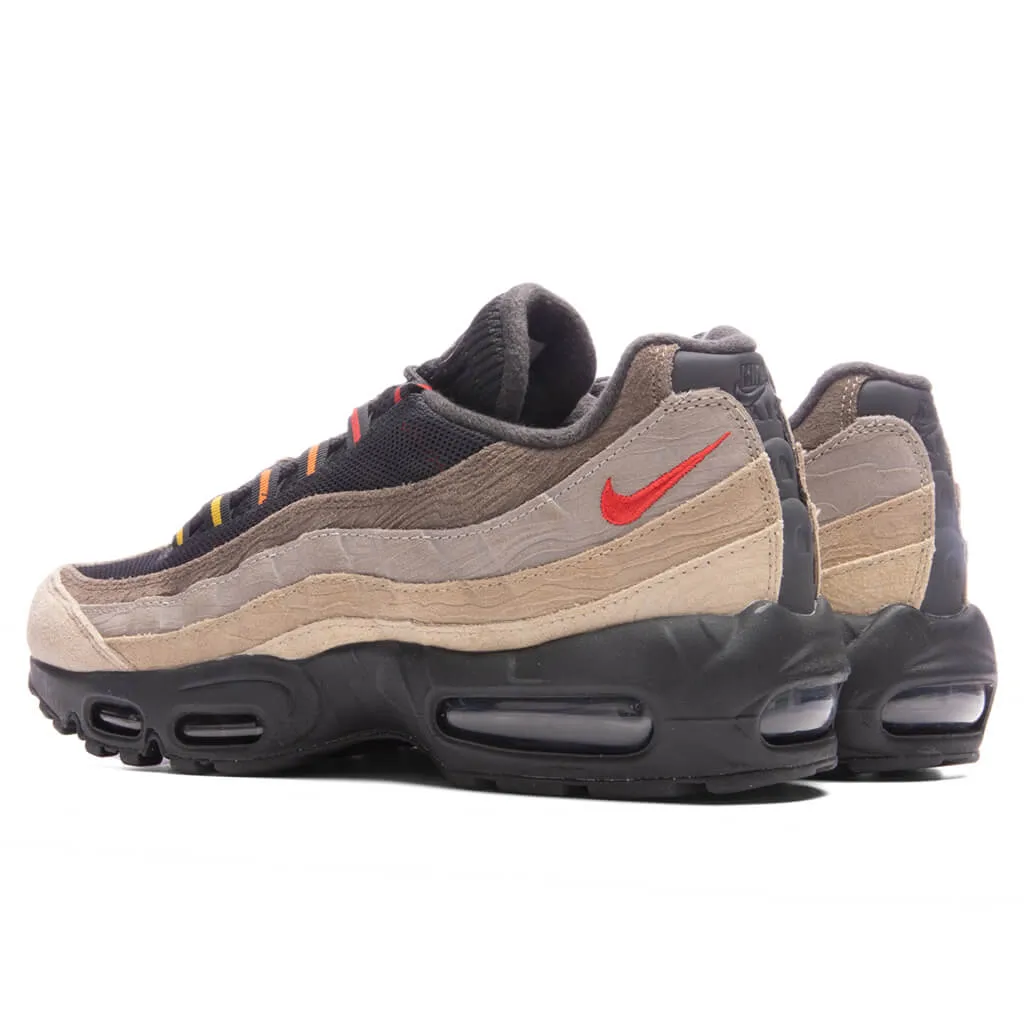 Air Max 95 - Off Noir/University Red/Rattan