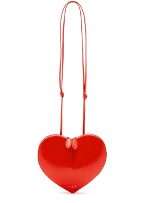 ALAÏA Le Coeur leather cross-body bag -                         -                     -                