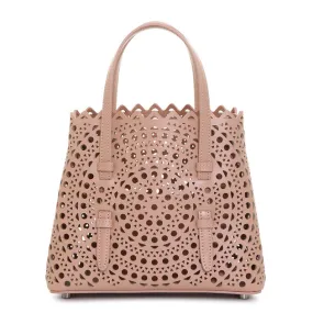 Alaïa Mina Mini New Vienne light beige tote