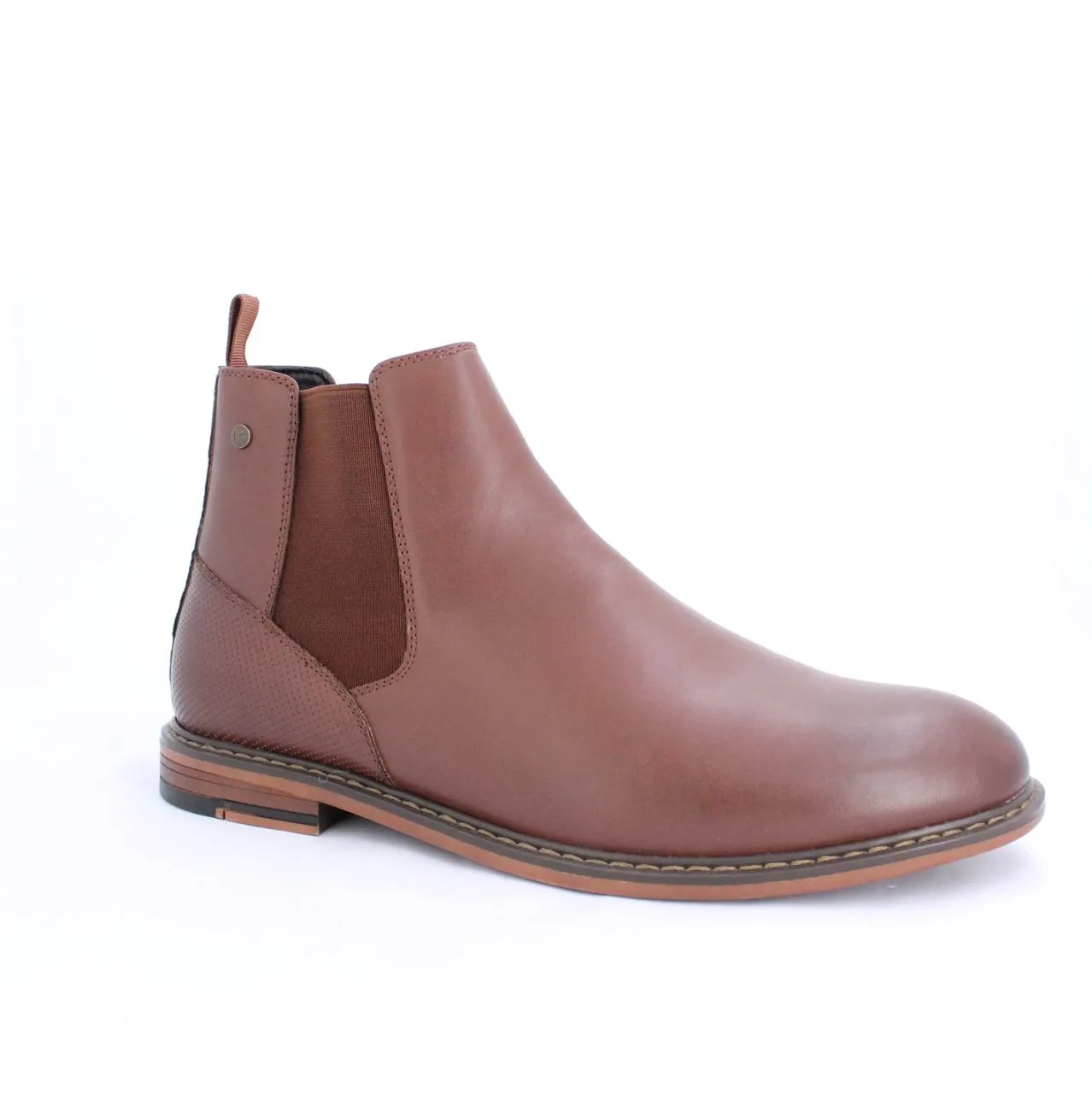 ALBERS MENS CHELSEA BOOTS-BROWN