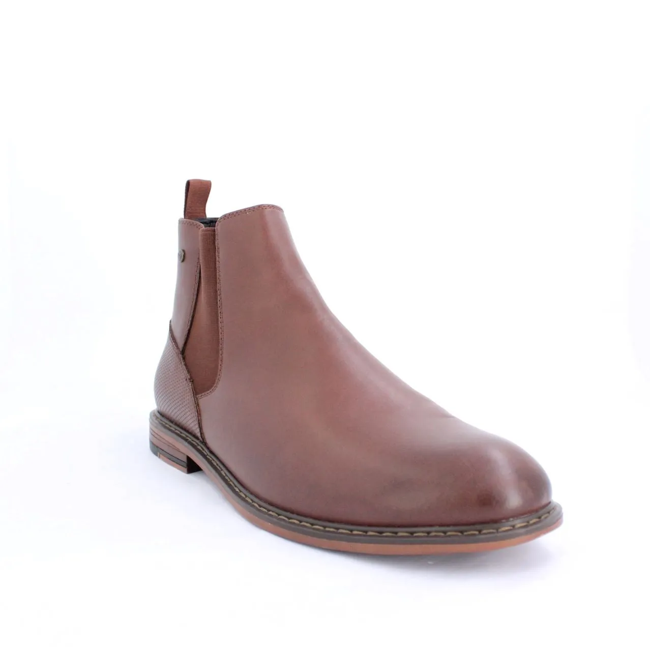 ALBERS MENS CHELSEA BOOTS-BROWN