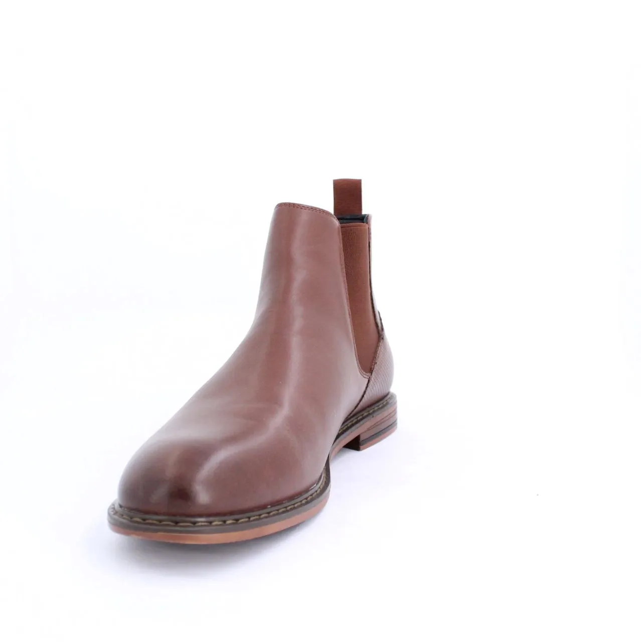 ALBERS MENS CHELSEA BOOTS-BROWN