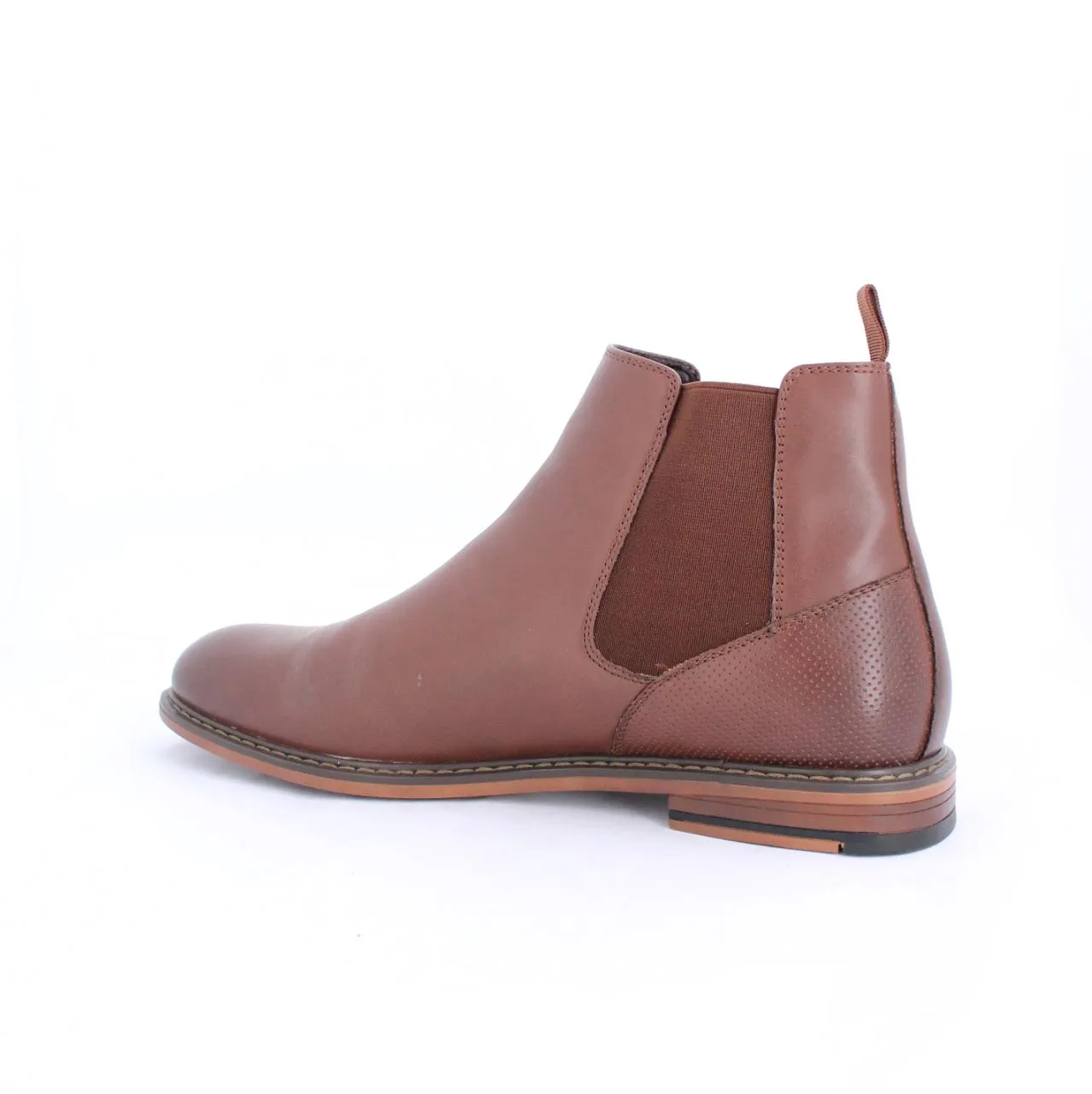 ALBERS MENS CHELSEA BOOTS-BROWN