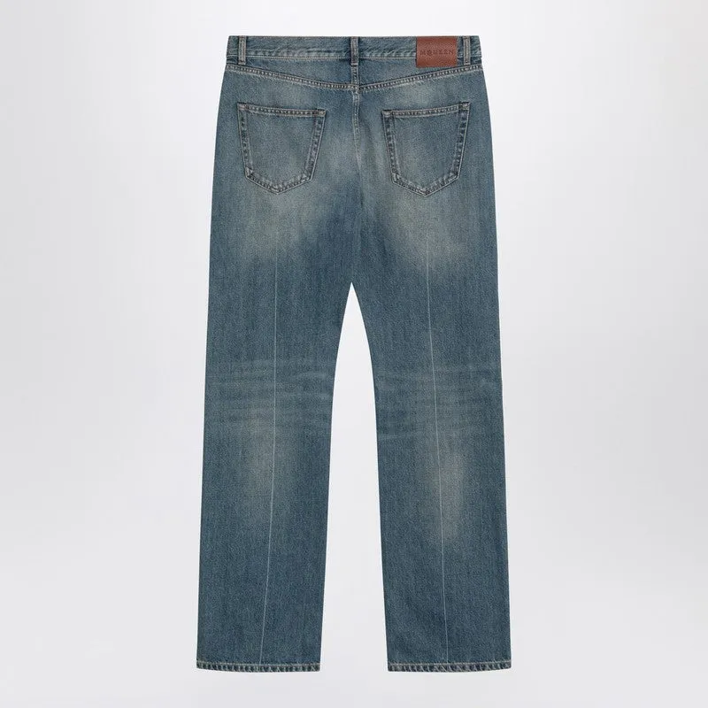 Alexander Mc Queen Faded Blue Jeans
