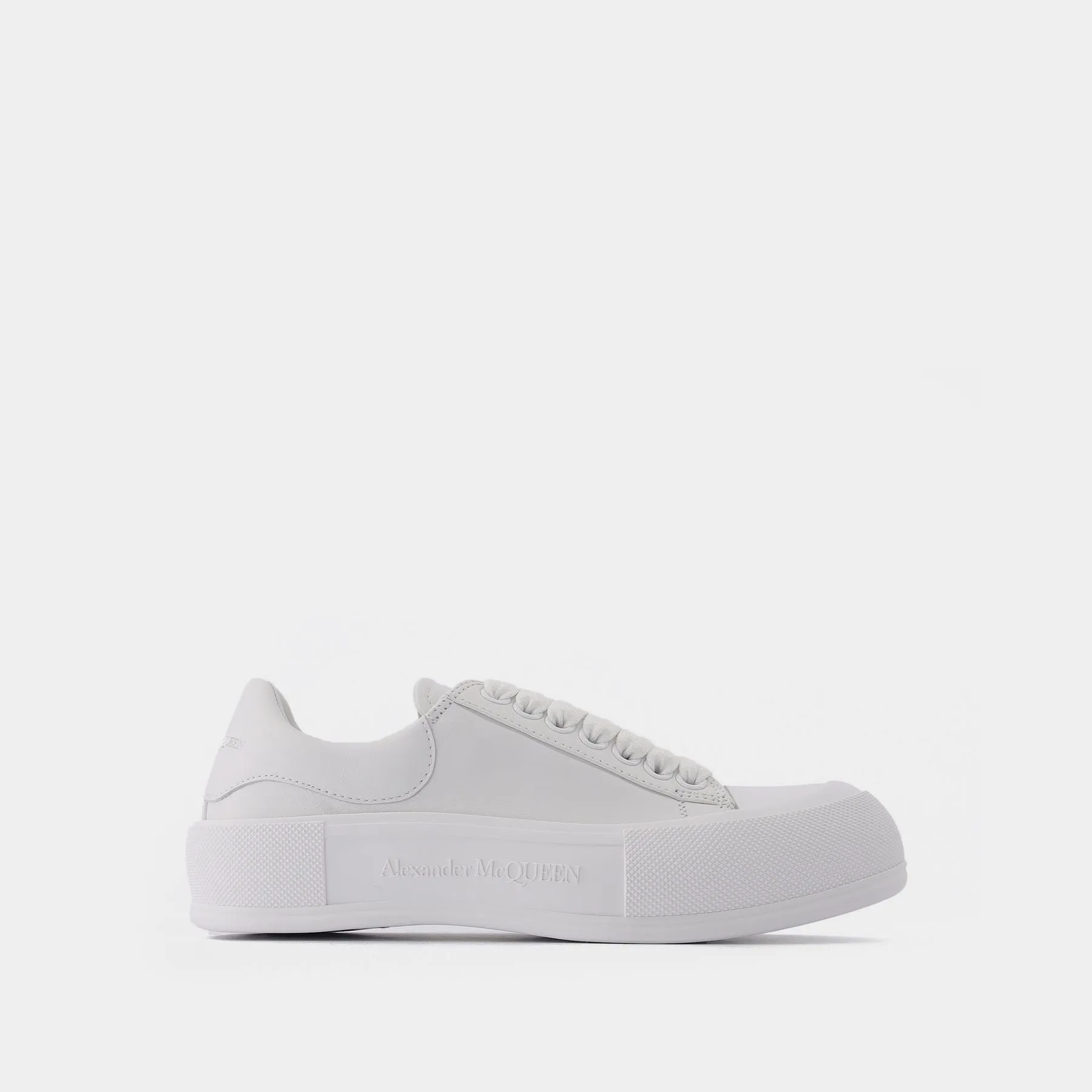 Alexander McQueen  Sneakers in White Leather