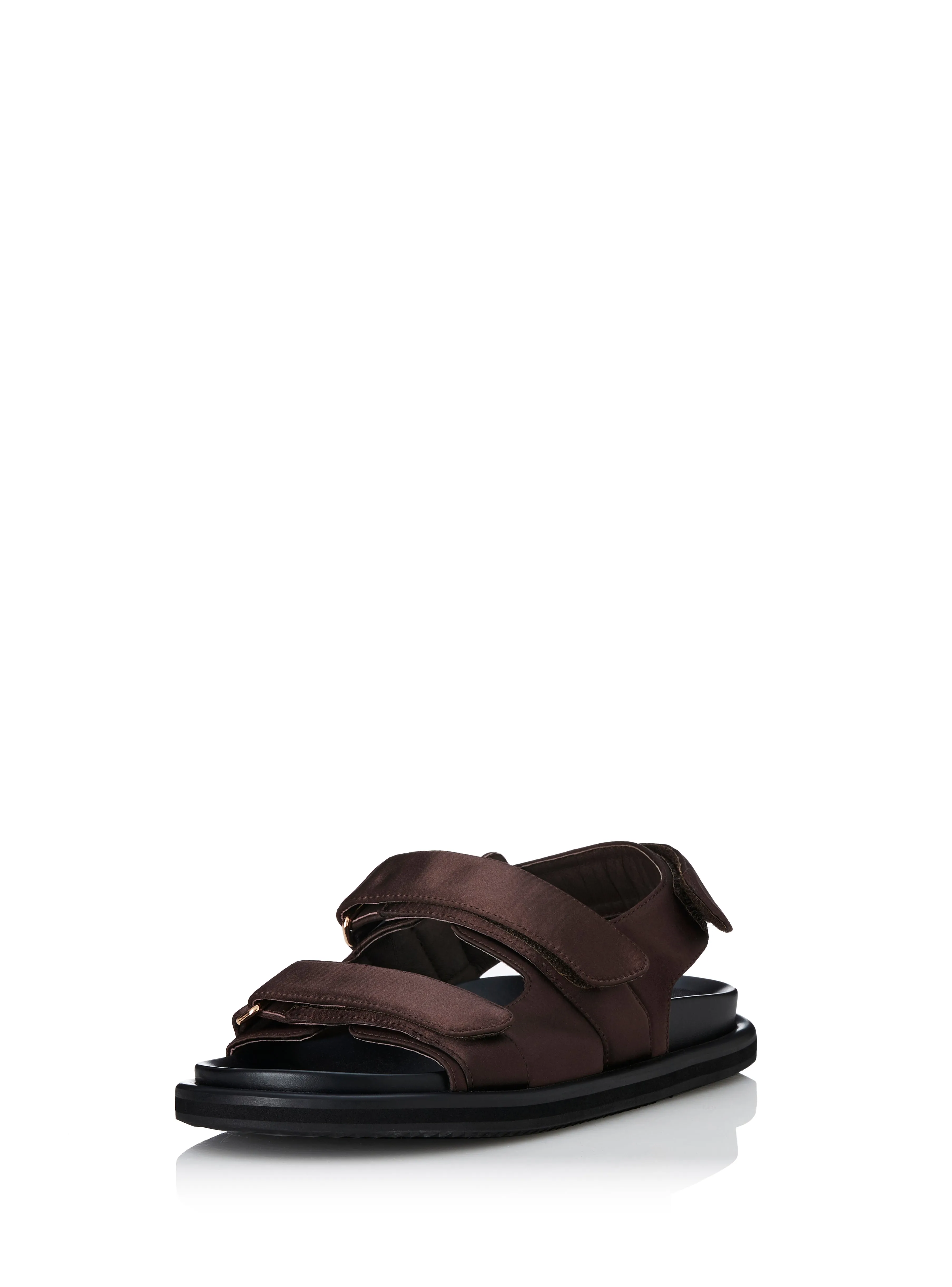 ALIAS MAE Womens Darcy Sandals - Choc Satin