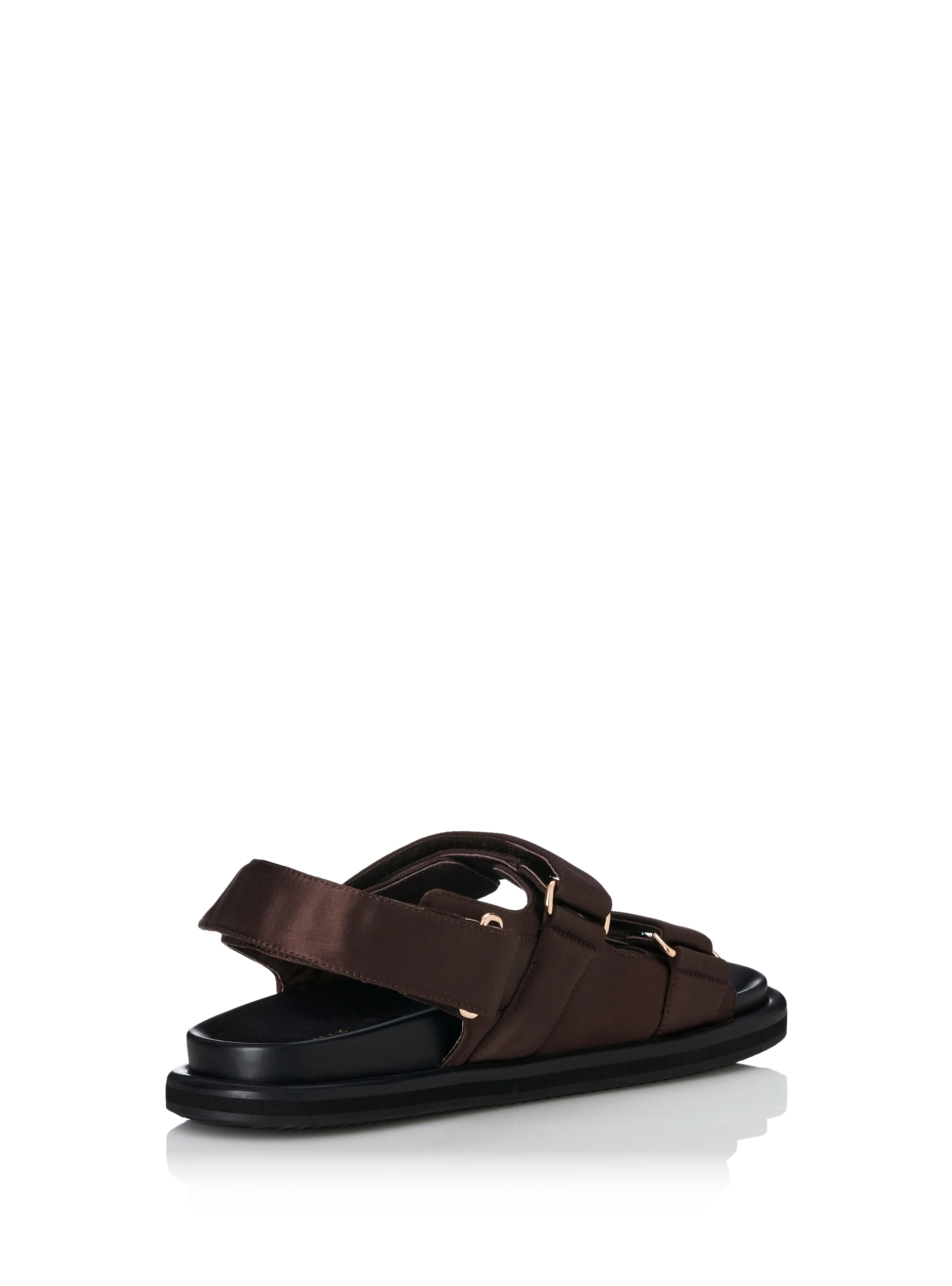 ALIAS MAE Womens Darcy Sandals - Choc Satin