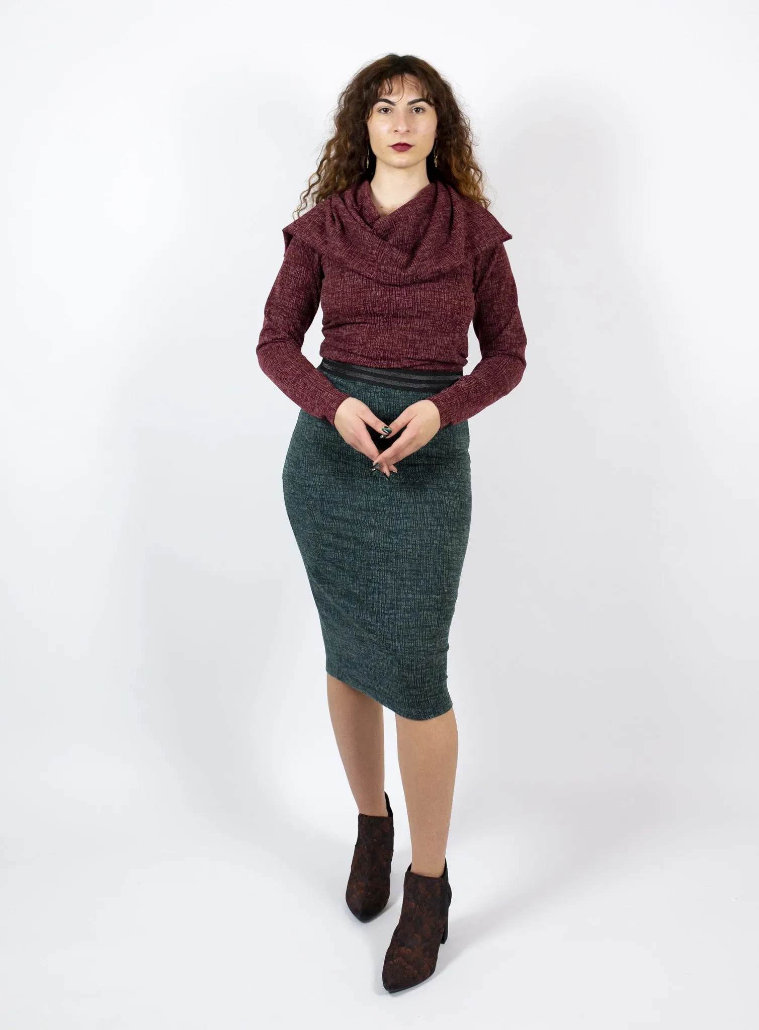 Alphamama Skirt - Forest Green