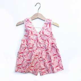Amazing 1940's Print Romper size 12-18 months