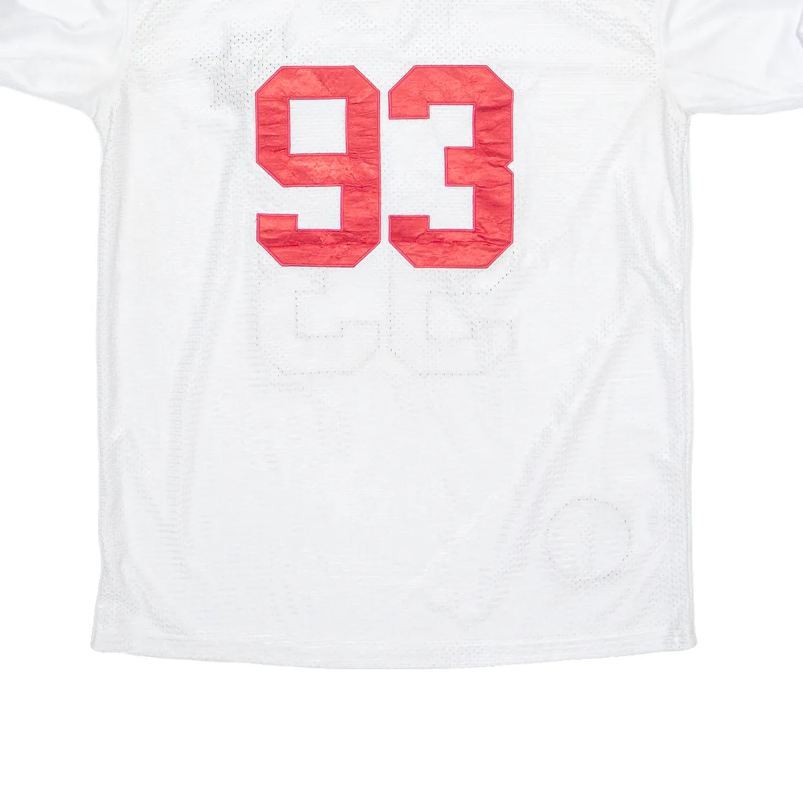 American Football Mens Jersey White USA V-Neck 2XL