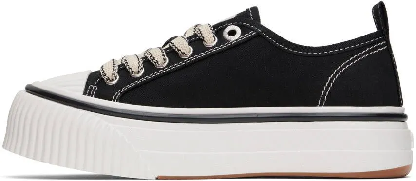 AMI Alexandre Mattiussi Black Ami 1980 Sneakers
