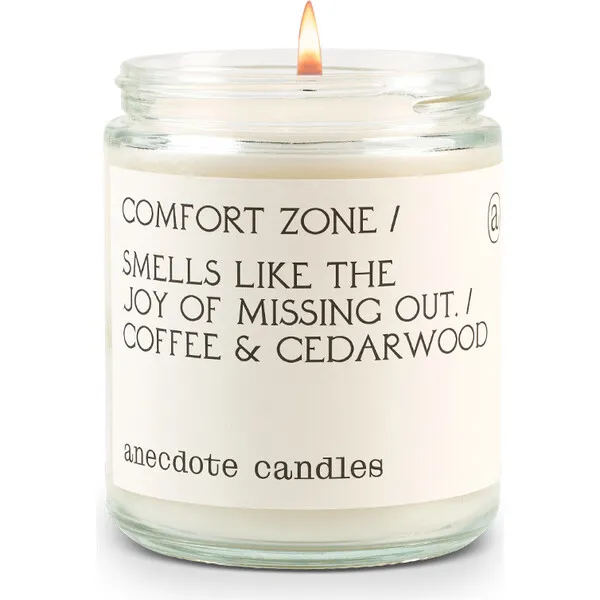 Anecdote Candles Comfort Zone Glass Jar Candle