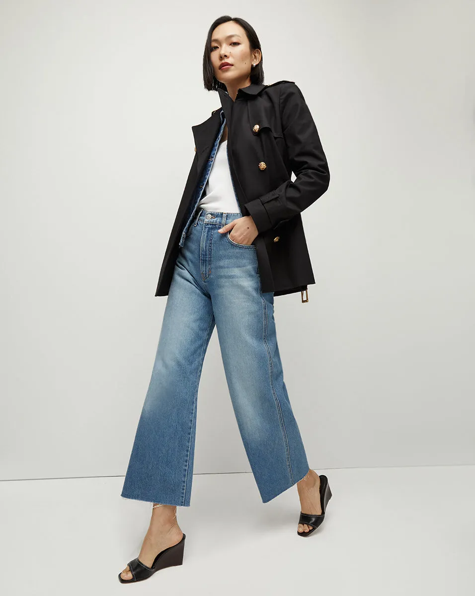 Angelique Dickey Cropped Trench