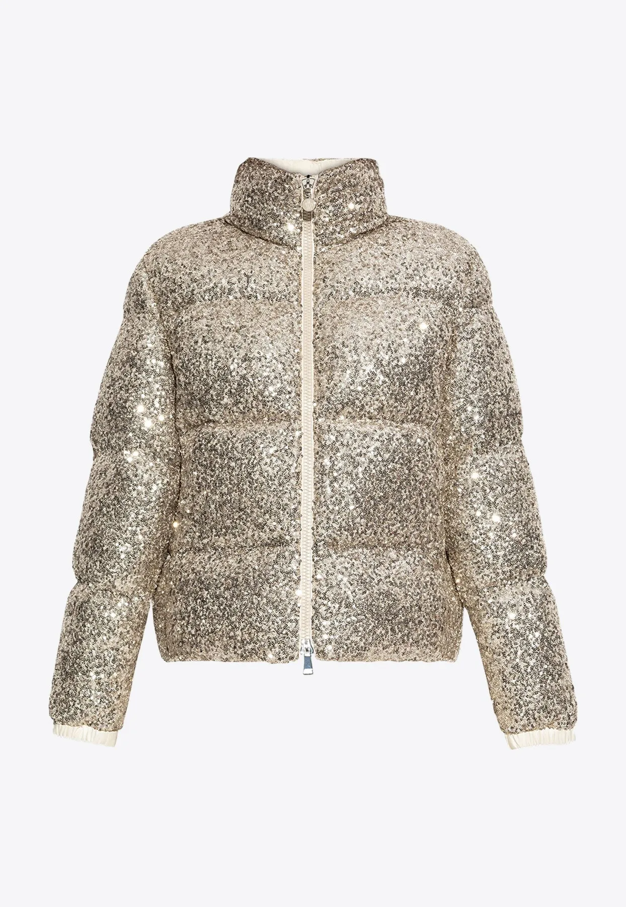 Anternes Sequined Puffer Jacket