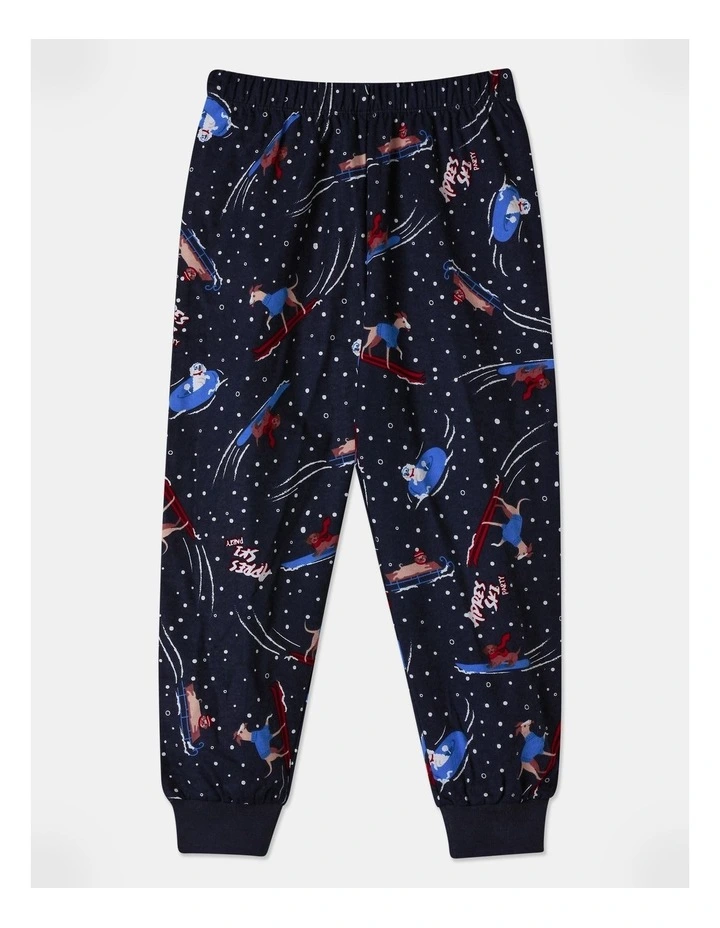 Apres Ski Pyjama Set in Dark Navy