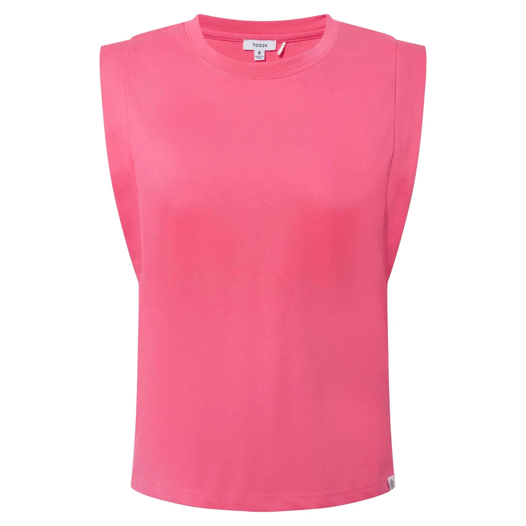 April Womens Vest - Pink Flambe