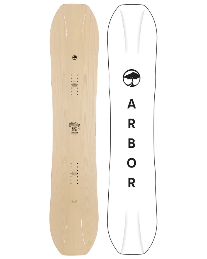 Arbor Terratwin Camber Snowboard - 2024