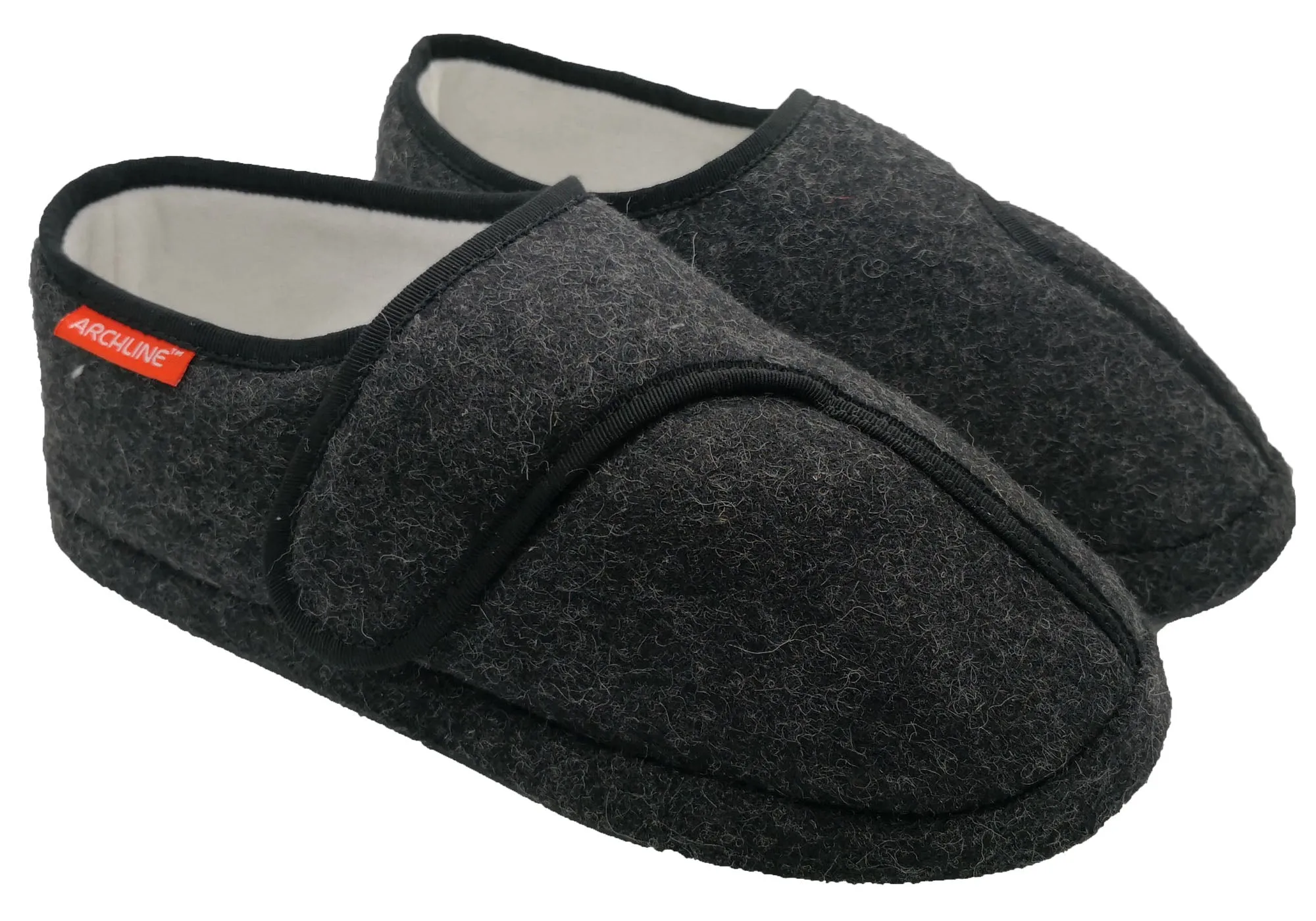 Archline Womens Orthotic Slippers Plus Closed Toe Comfort Slippers